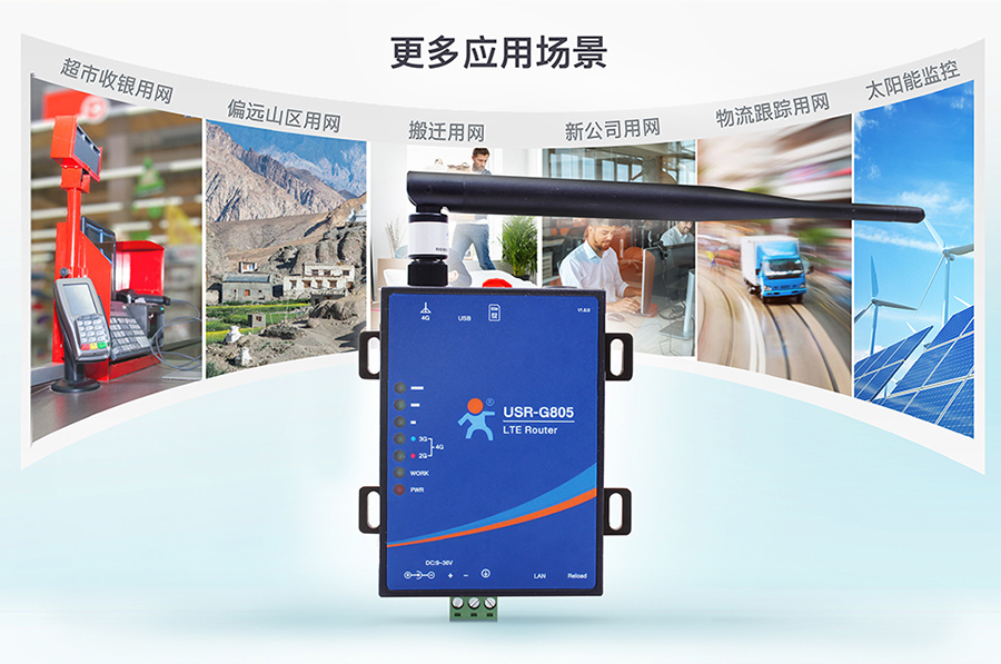 工業(yè)路由器圖片G805：更多應用場景