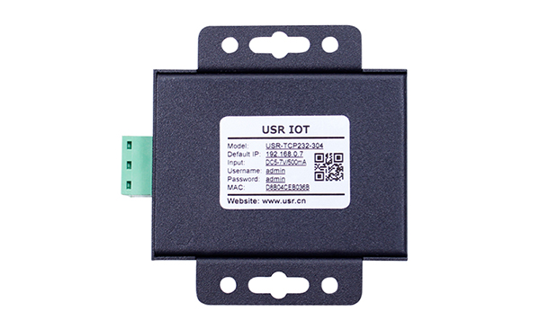 串口服務(wù)器304的背面 串口服務(wù)器304的背面