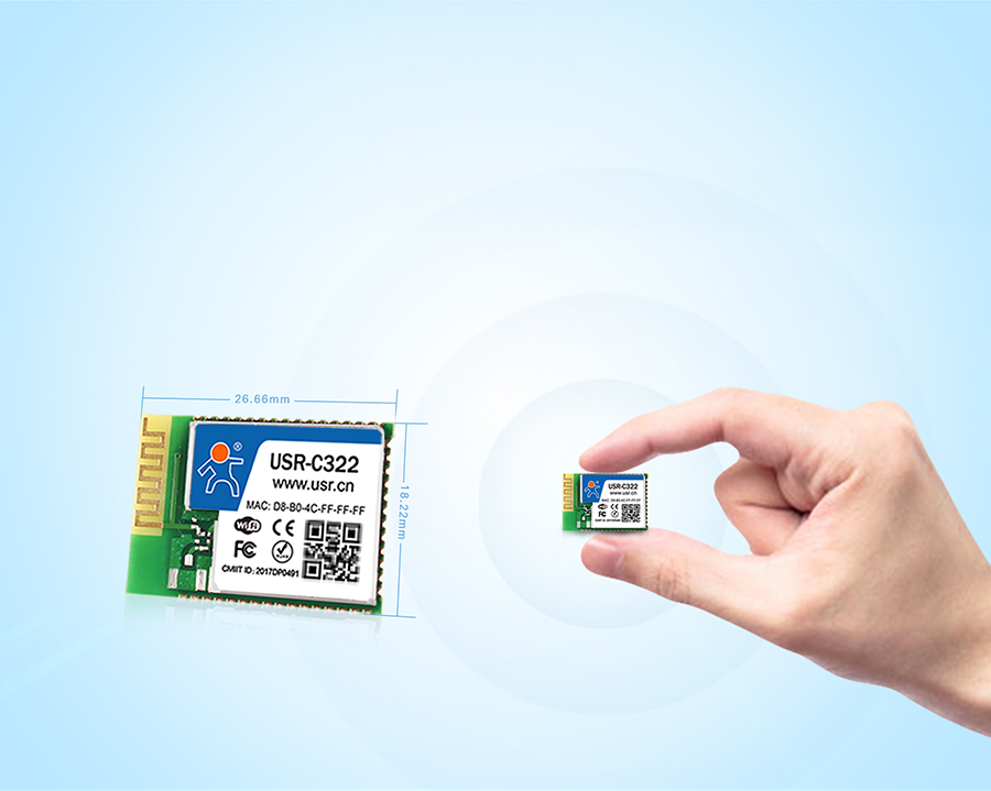 工業(yè)級(jí)wifi模塊的體積小